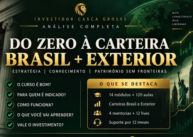Novo investidor casca grossa